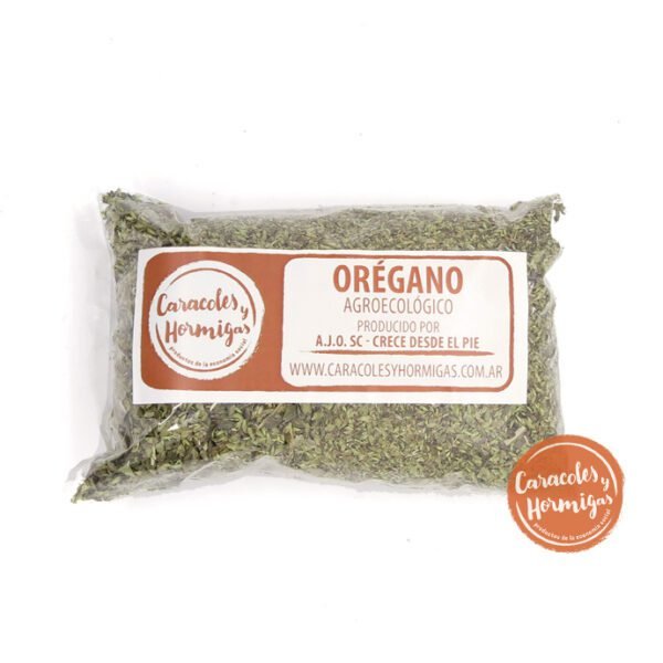 Orégano "Crece desde el pie" 50 gr agroecológico