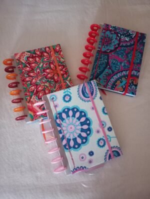 Cuaderno A5 con discos