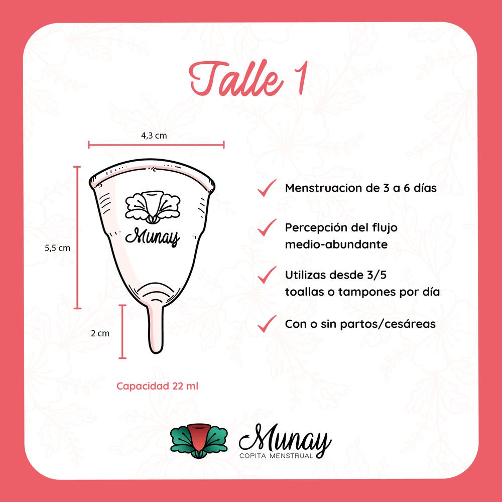 Copa menstrual "Munay" 3 Copa menstrual "Munay" - Imagen 3