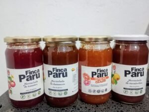 Mermeladas orgánicas Finca Parú - Libres de gluten 400g
